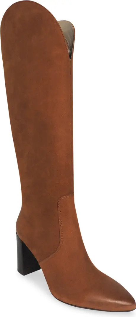 Nedi Pointed Toe Knee High Boot (Women) | Nordstrom