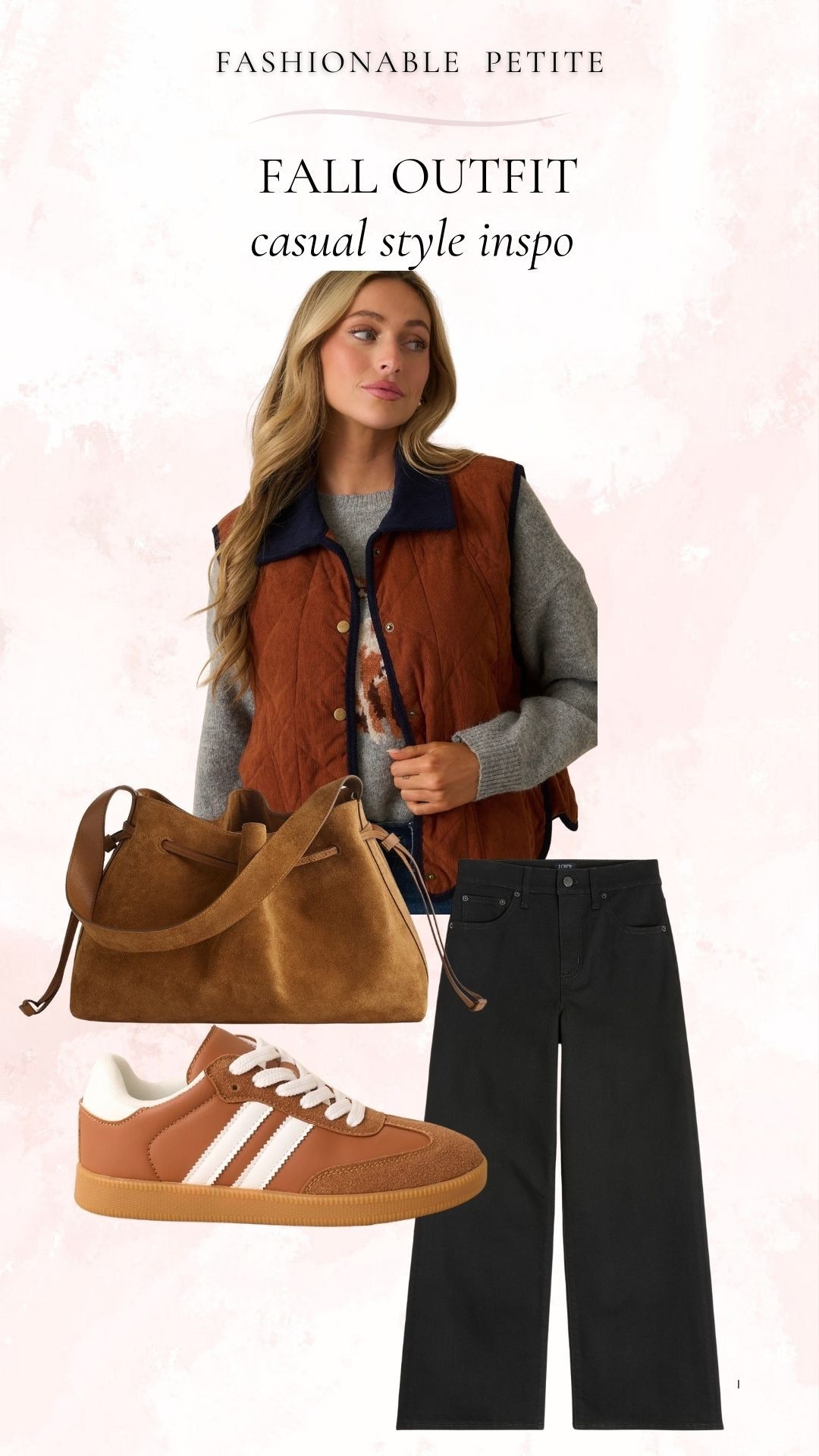 Fall outfit idea to wear to a fall market or a pumpkin patch.

Fall outfits, corduroy, suede, black jeans, weekend outfit 

#LTKSeasonal