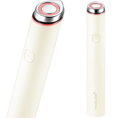 medicube Booster Pro Mini Plus | Facial Device for Radiance, Calming, and Elasticity | Red, Blue, Purple 3-Mode | Portable Korean Skincare Device, At Home Care | Beige | Amazon (US)