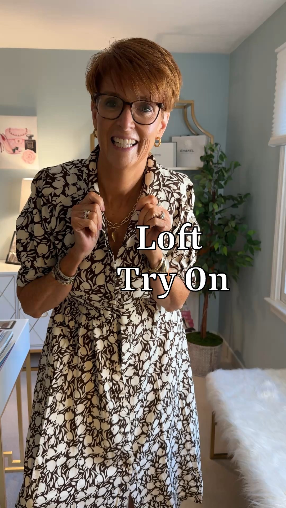This look is from LOFT. Remember, the best place to see all things LOFT is in my LOFT storefront, linked in my Instagram bio. 

I am your resource for timeless, everyday elevated fashion for women over 40 (and tall women)
For reference, I am 55 years old; I am 6’1”. I have a 35” inseam. I wear a small or medium in most tops, an 8 or a 10 in most bottoms, an 8 in most dresses, and a size 9 shoe. 

Dress size 8 

Loft try on, loft finds, spring outfit, date night outfit, girls night out, tan and white, floral dress, picnic style dress, farmers market outfit, everyday classic, shirt dress

Over 50 fashion, tall fashion, workwear, everyday outfits, timeless outfits, Classic Outfits, spring outfit, travel outfit, vacation outfit,  jeans, office outfit

#LTKSeasonal 

#LTKStyleTip #LTKFestival