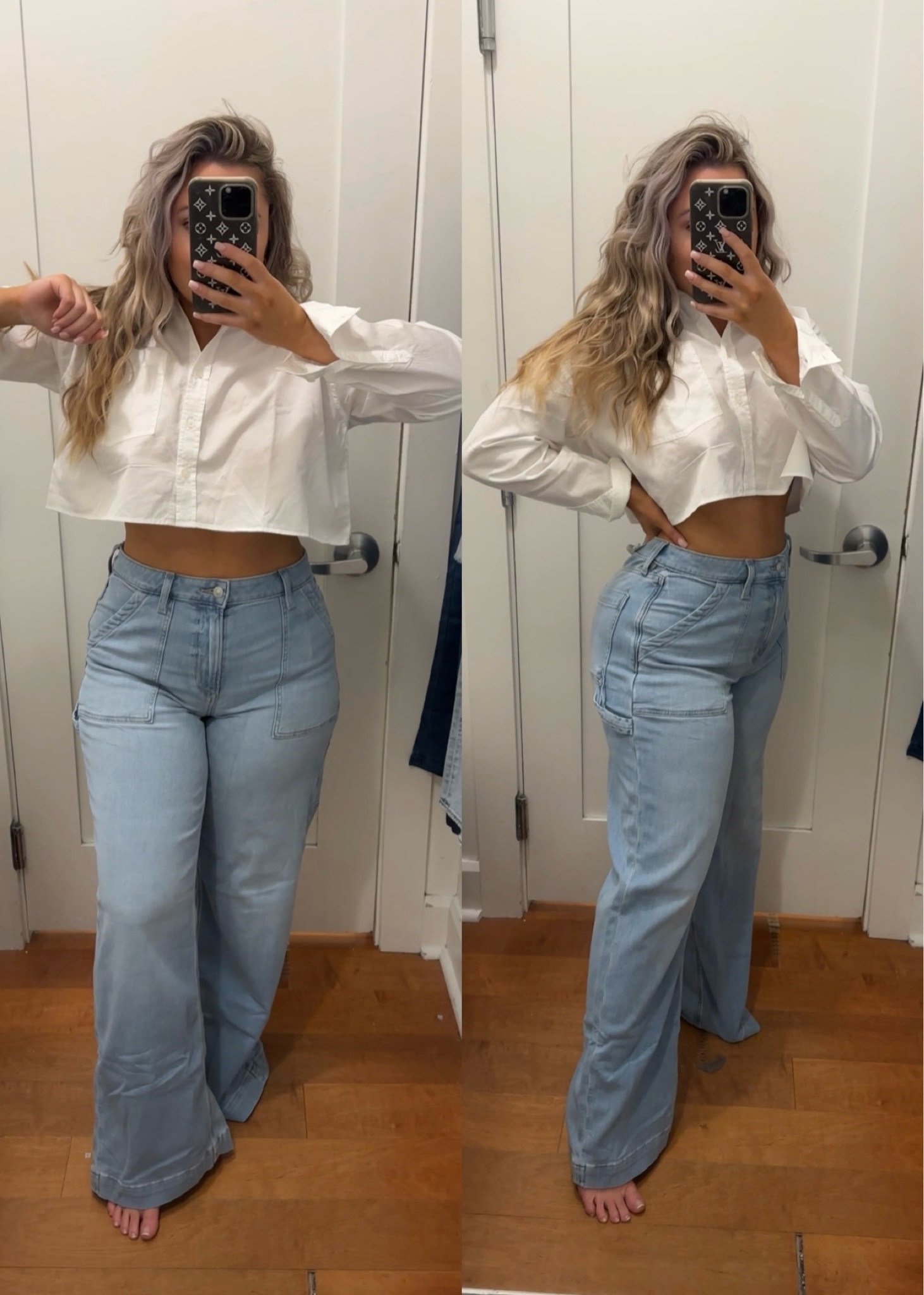 These American Eagle jeans were SO comfortable and fit perfectly! Wearing a medium in top and size 10 in jeans. 

#LTKSpringSale 

#LTKsalealert #LTKstyletip