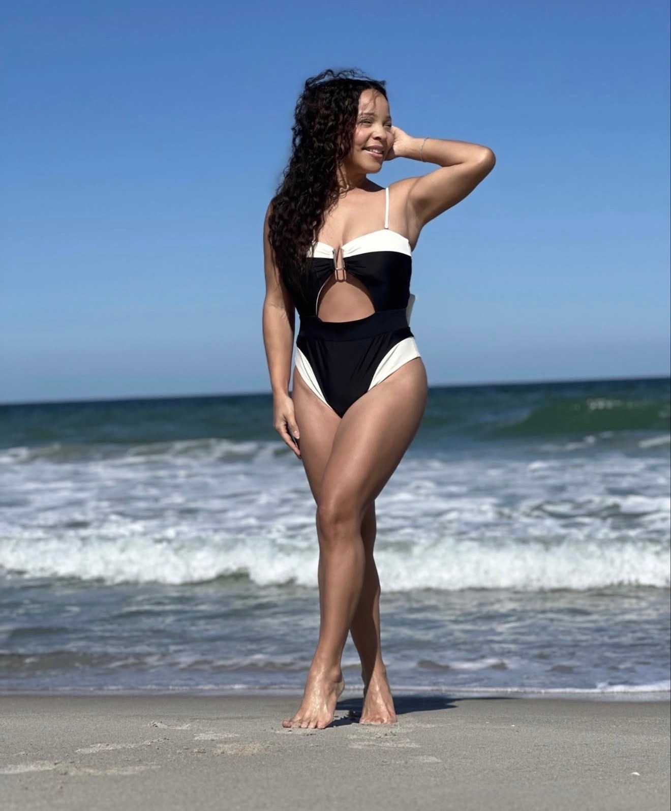 It’s cold and I’m dreaming of the beach 🏖️👙☀️ This one piece holds the girls in and has the cutest bow in the back! I am wearing L here for my 36D boobs. 

#mbmswim #swim #swimsuits #bathingsuit #onepiece #onepieceswimsuit

#LTKSeasonal #LTKTravel #LTKootd