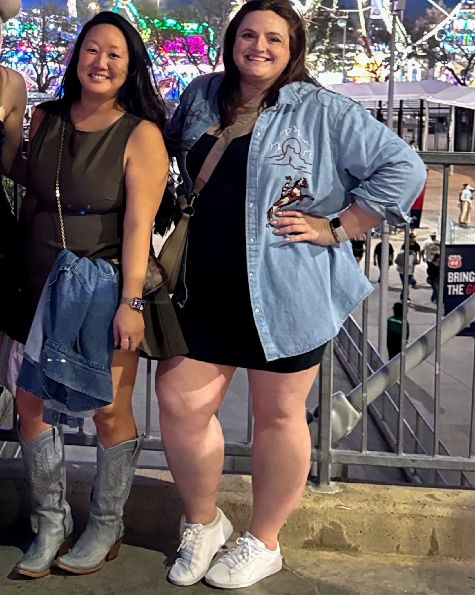 nothing better than a denim shirt for rodeo season! 

#LTKPlusSize #LTKootd #LTKTravel