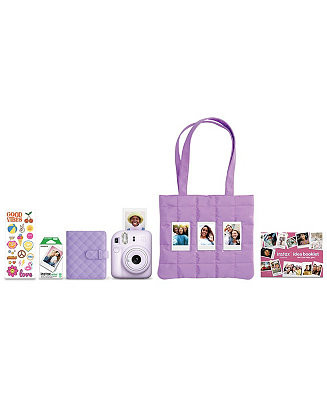 Fujifilm Fujifilm Instax Mini 12 Blue Holiday Bundle 2025, Lilac Purple - Macy's | Macy's