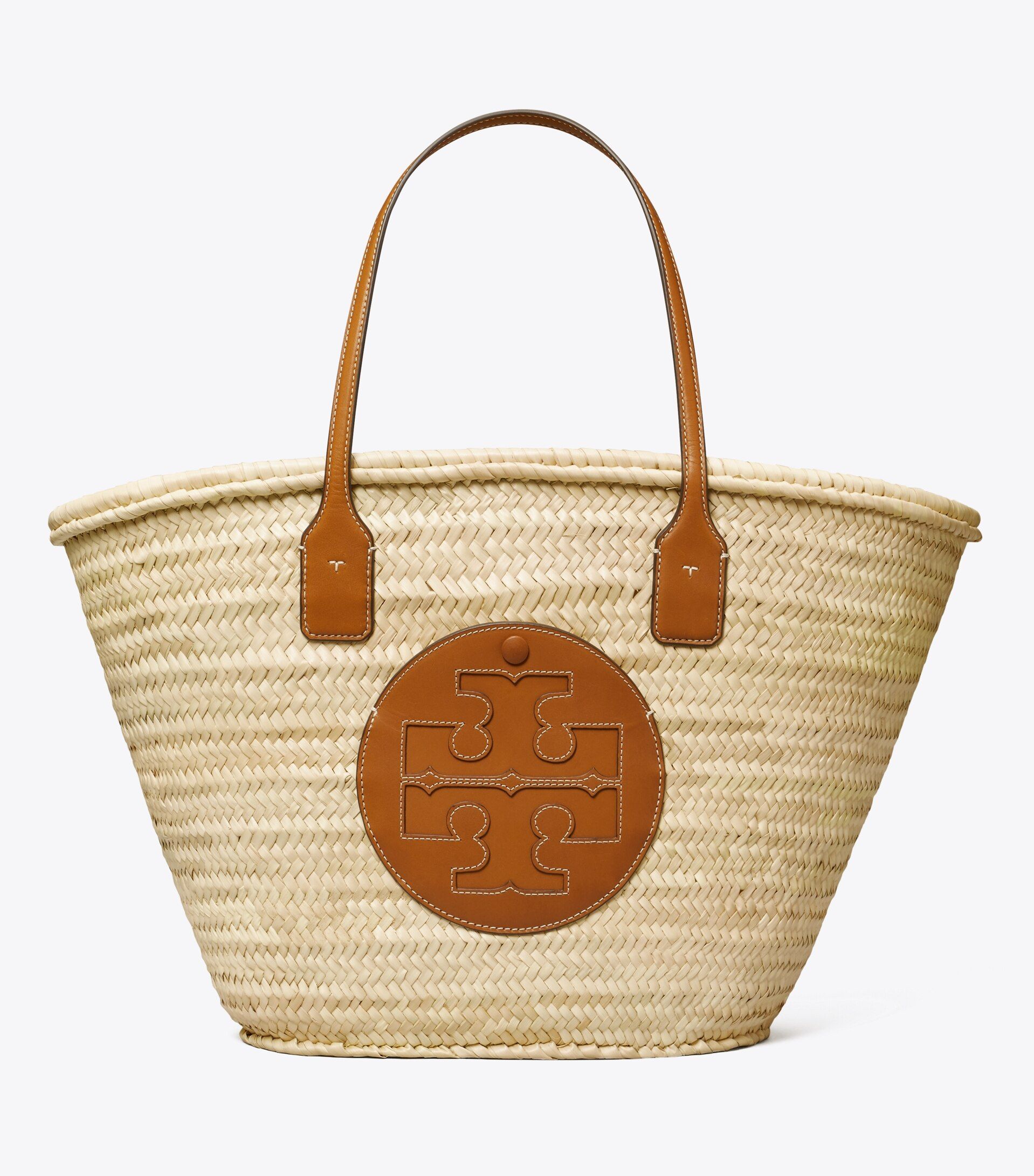 Ella Straw Basket Tote Bag | Tory Burch (US)