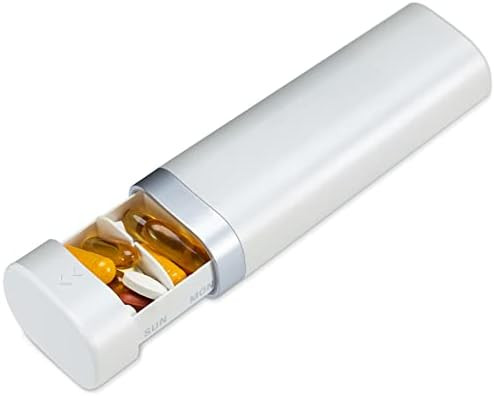 Betife Travel Pill Organizer Weekly 7 Day, Compact Daily Pill Box, Portable Medicine Case, Cute P... | Amazon (US)