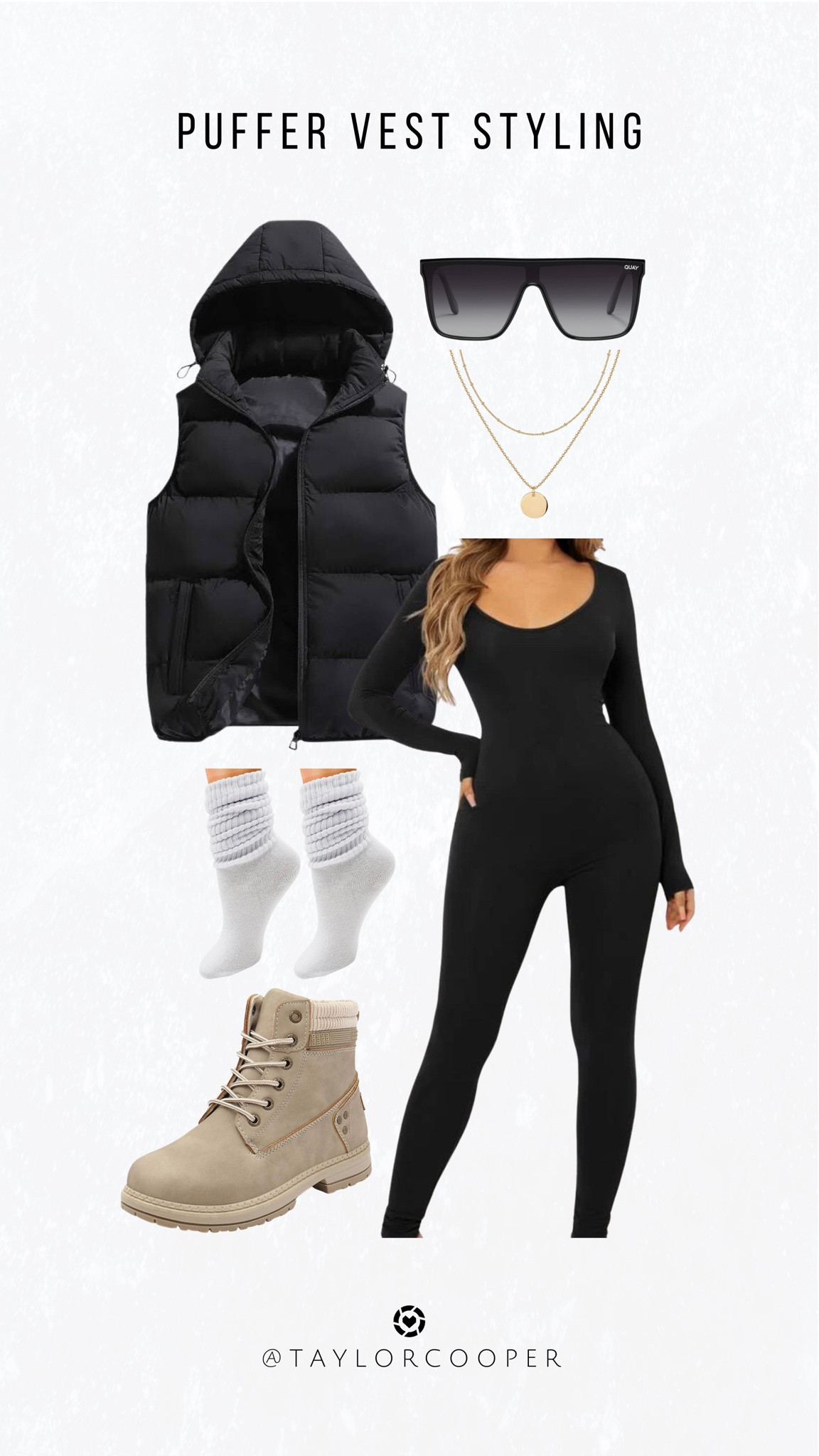 My favorite fall/winter look for all my puffer vest lovers! 

#LTKstyletip #LTKunder50 #LTKSeasonal