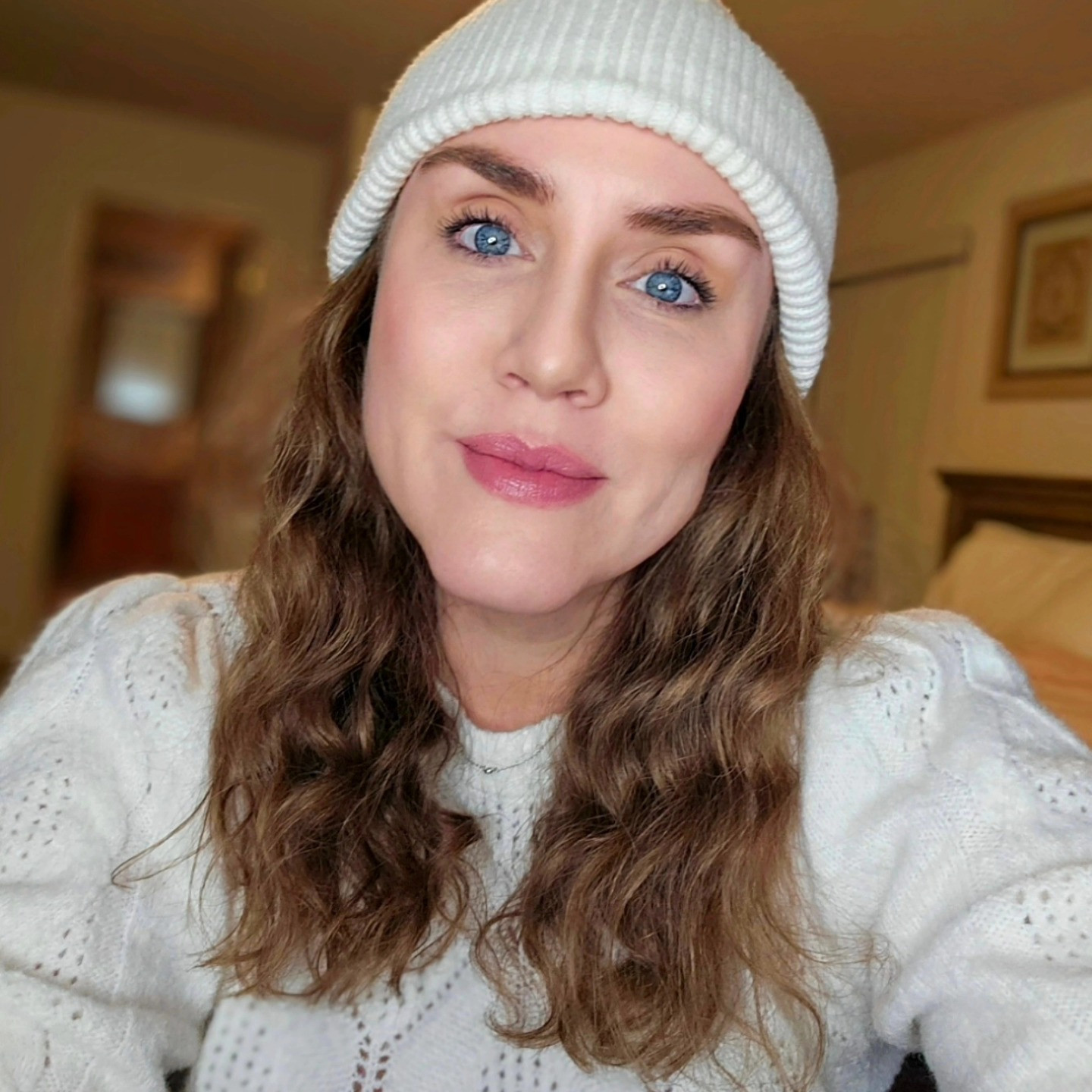 I don’t usually recommend lip stains because most of them dry the lips out and settle into texture, but this one surprised me.

The Maybelline Super Stay Vinyl Ink in ‘Cheeky’ (perfect nude color) goes on smooth, feels like a gloss, and doesn’t immediately pull moisture from the lips the way traditional stains do.

If you love a long-wear lip but hate that tight, dry feeling by midday, this is a great drugstore option. 💓 I even added this to my pro makeup kit!

Shop my entire look! 

 

#LTKOver40 #LTKBeauty #LTKmorningroutine