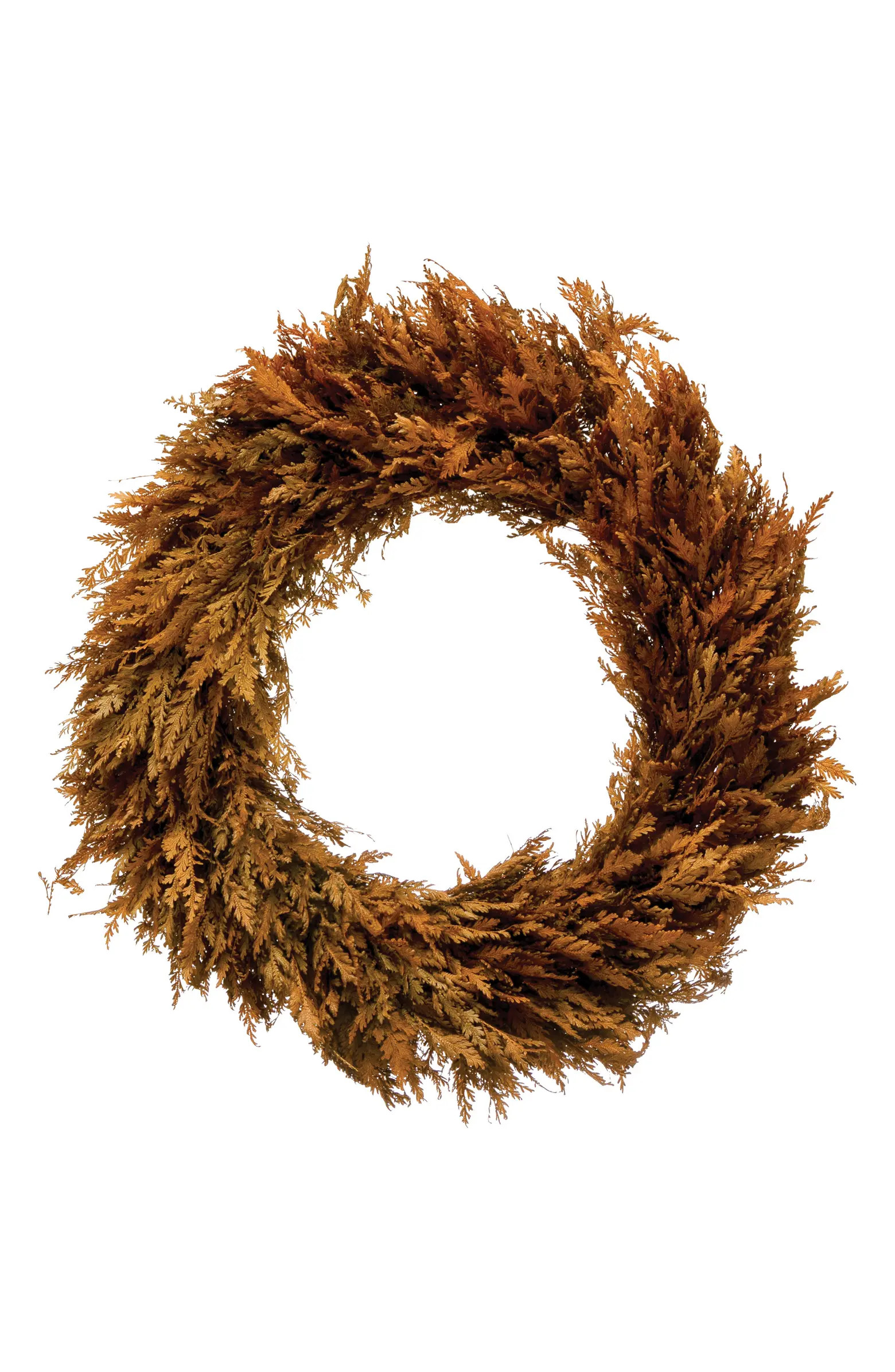 Creative Co-Op Dried Cyrpress Wreath | Nordstrom | Nordstrom