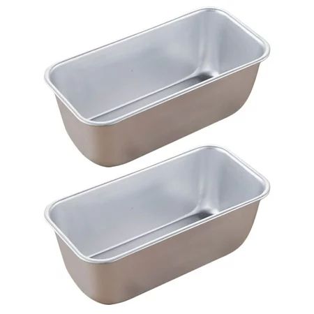 NUOLUX Loaf Bread Baking Pan Toast Cake Pans Box Mold Trayaluminum Nonstick Mini Mould Storage Tin S | Walmart (US)