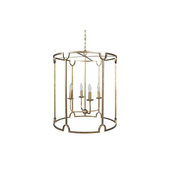 Stella 4 - Light Lantern Drum Chandelier | Wayfair North America