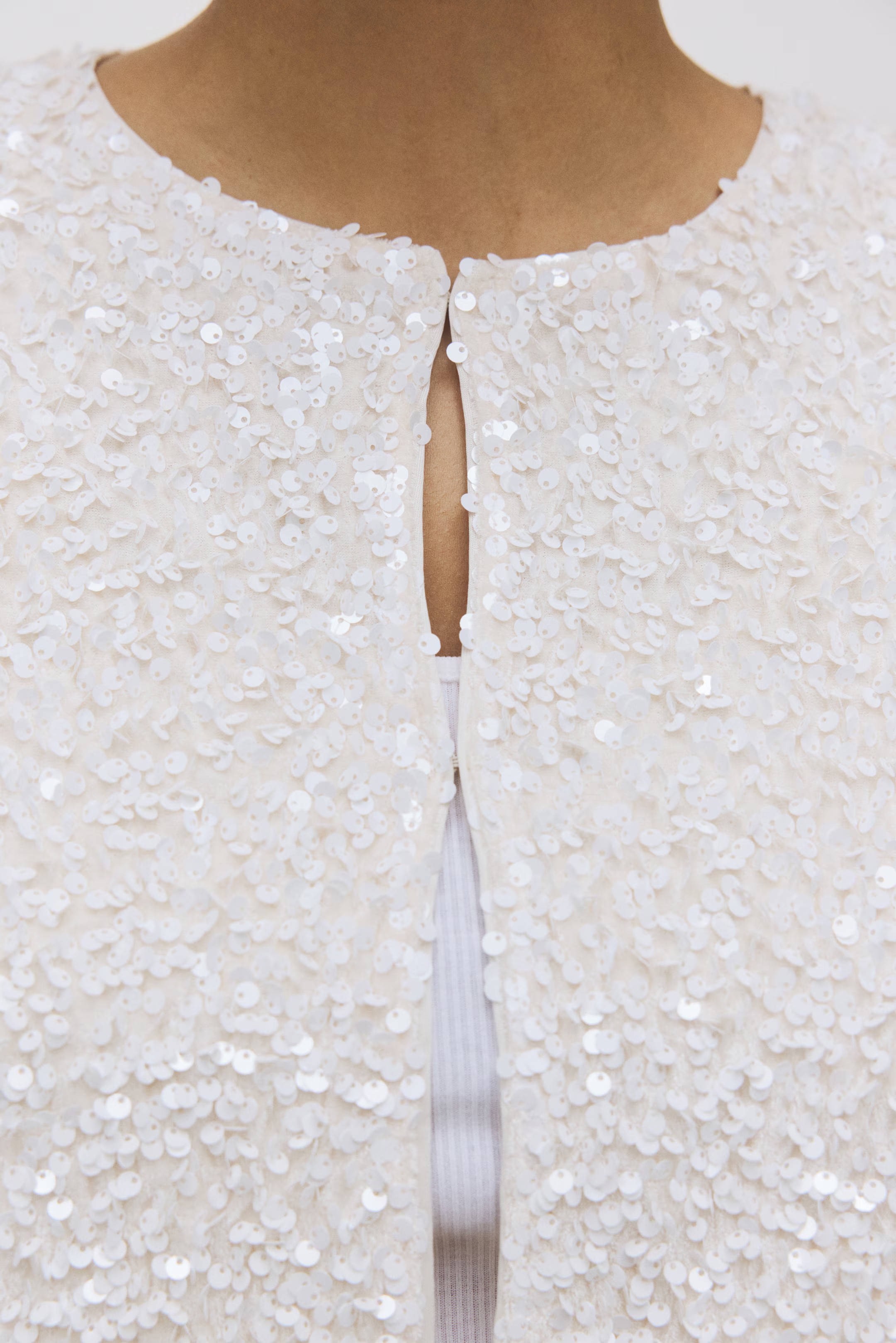 Sequined cardigan | H&M (UK, MY, IN, SG, PH, TW, HK)