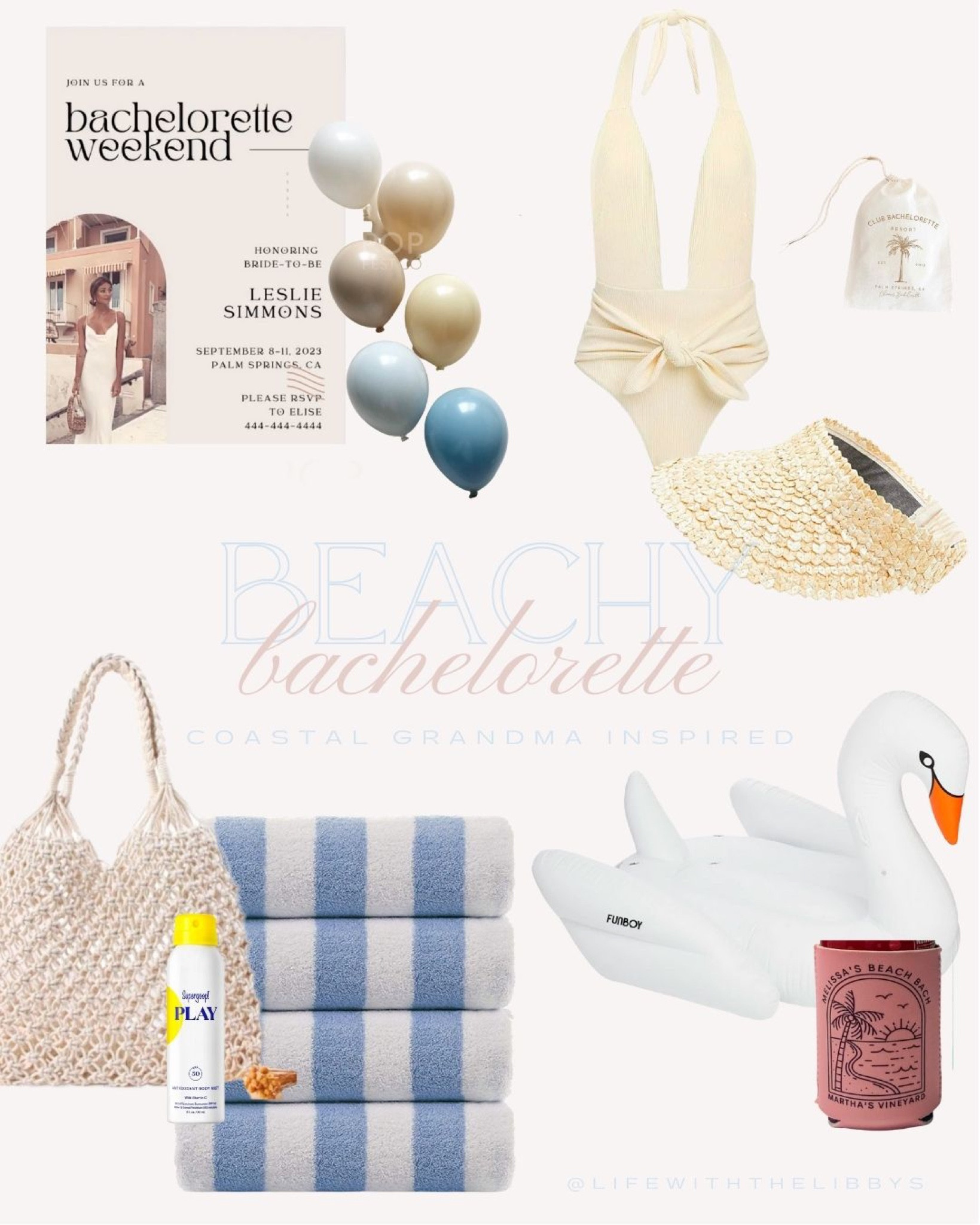 Beach Bachelorette Theme - Coastal Grandma Inspired.

#LTKGiftGuide #LTKstyletip #LTKwedding