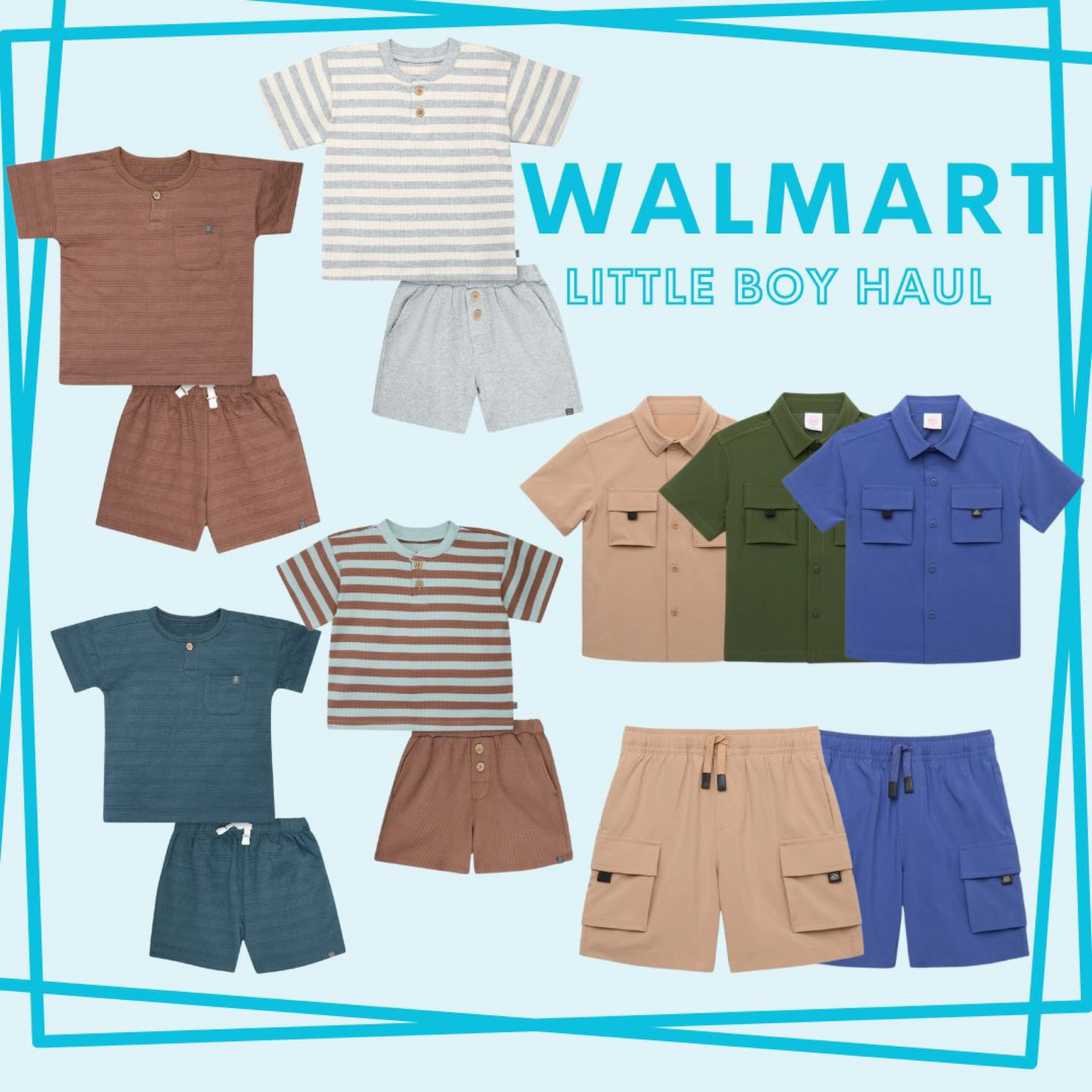 Walmart boys! 🧒🏼 I’ve been so disappointed in Walmart lately, so I was SO excited to find these yesterday! 👏🏻

#LTKBaby #LTKFamily #LTKKids