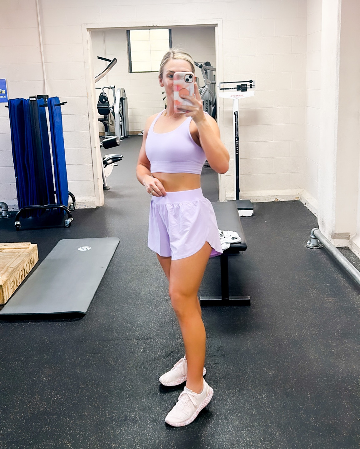 Cute matching workout set! 

#LTKfindsunder50 #LTKfitness #LTKSeasonal