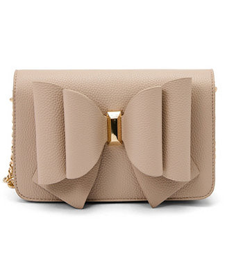 Women's Overflap Double Bowtie Crossbody Bag | Macy's