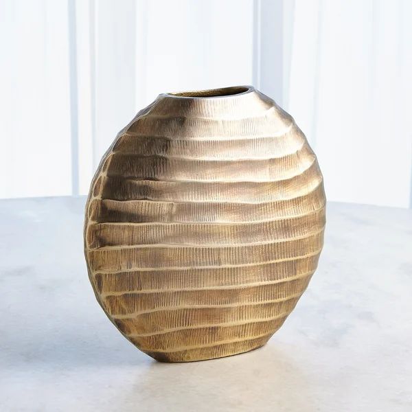 Brass Aluminum Table Vase | Wayfair North America