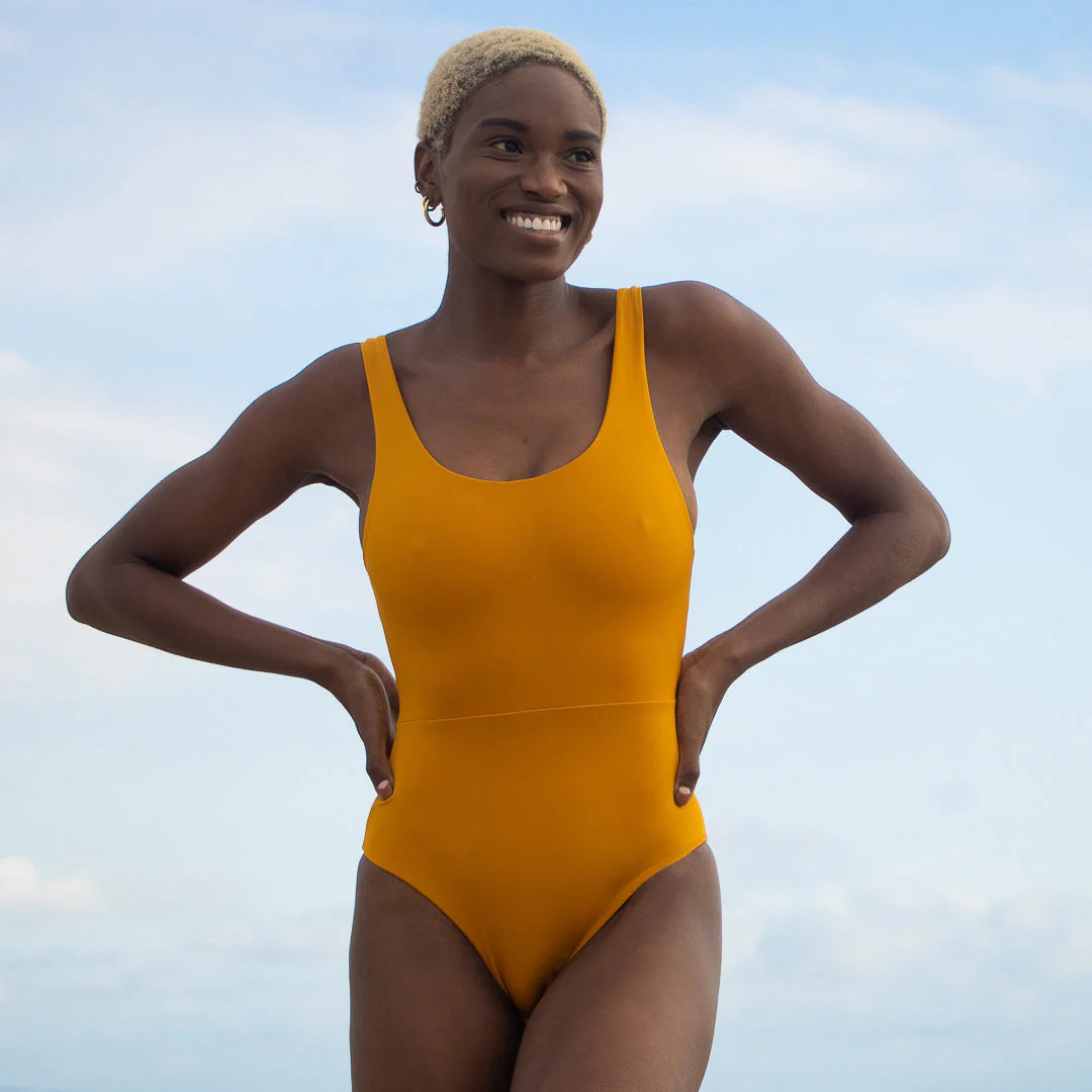 Double Scoop Suit - One-Piece Swimsuit - Regular & Long Torso Length | Left on Friday