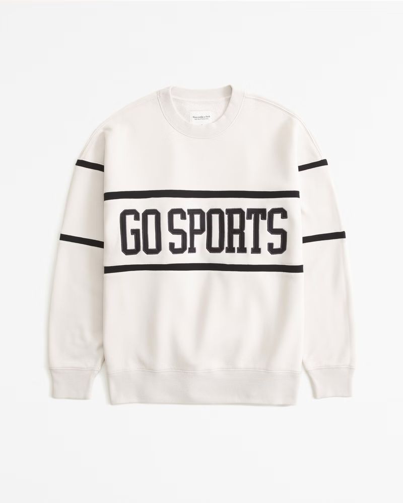 Women's Go Sports Vintage Sunday Crew | Women's New Arrivals | Abercrombie.com | Abercrombie & Fitch (US)