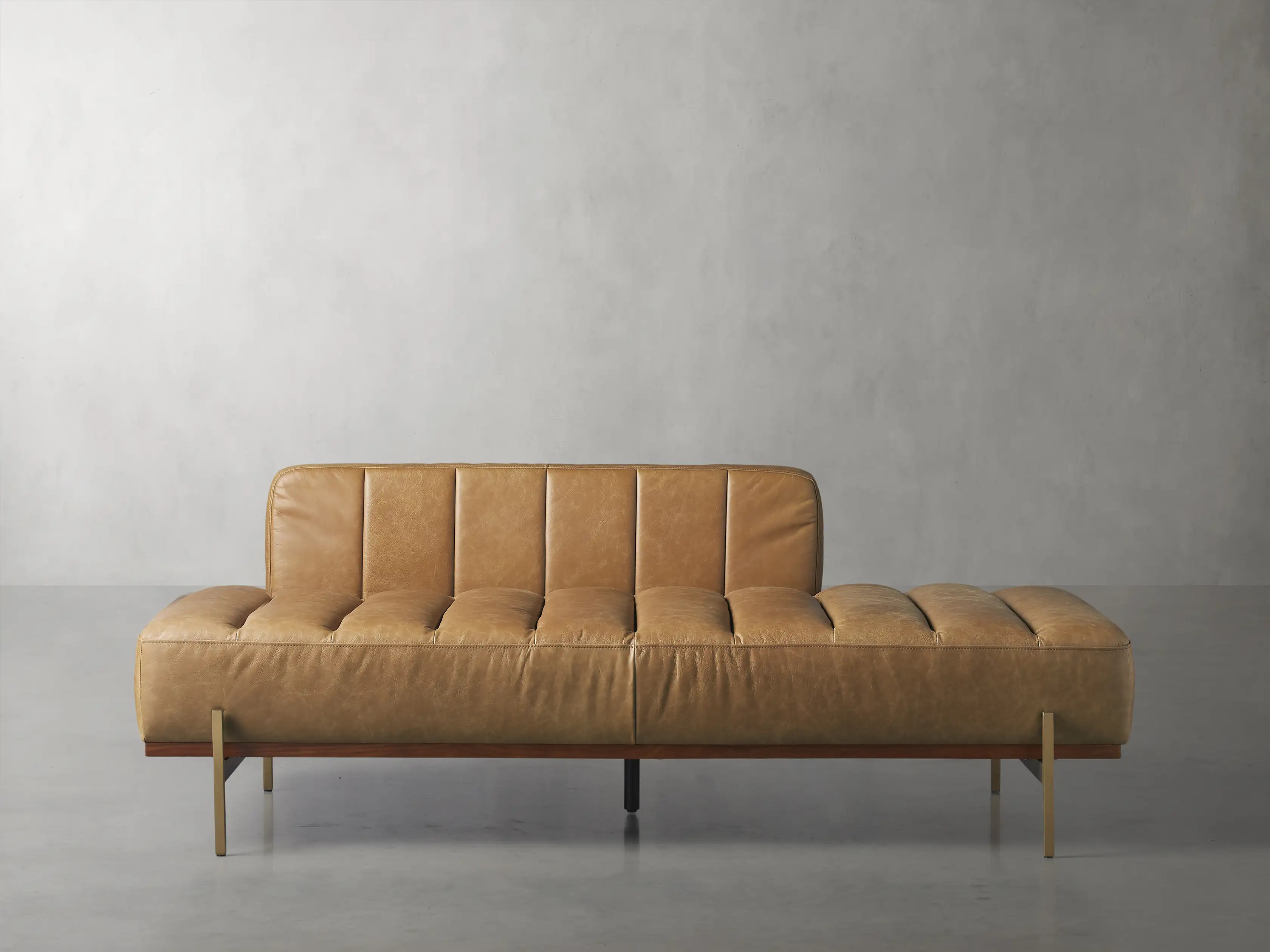Lansing Leather Daybed | Arhaus