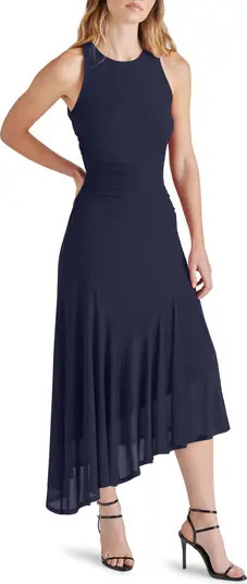 Steve Madden Laney Asymmetric Mesh Dress | Nordstrom | Nordstrom