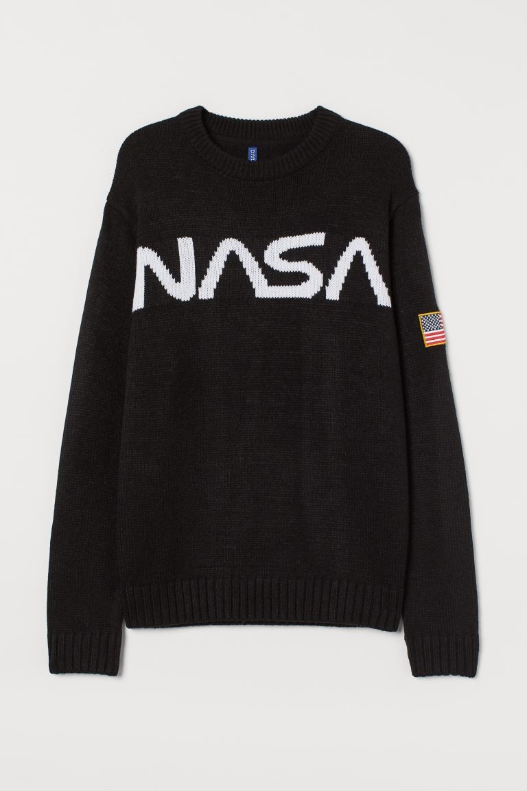 Pullover mit Intarsienmotiv | H&M (DE, AT, CH, NL, FI)