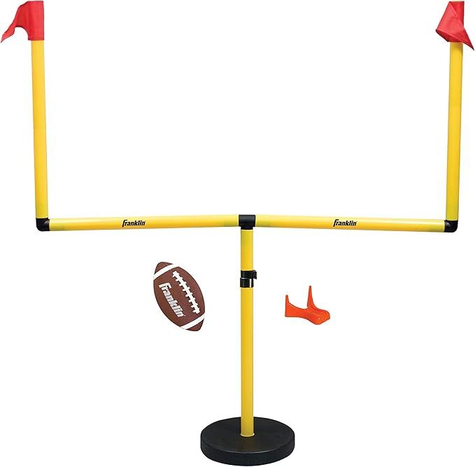 Franklin Sports Youth Football Goal-Post Set — Kids’ Football Goal Post with Mini Football ... | Amazon (US)