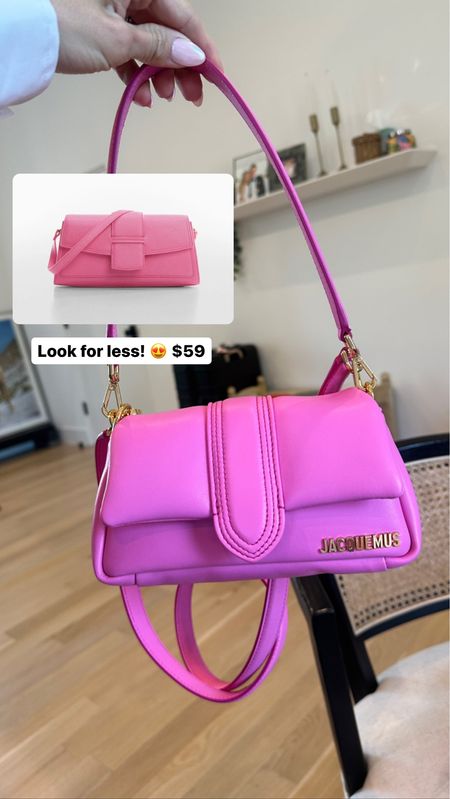 Jacquemus bag for less! 🩷 Barbie core pink purse 

#LTKunder100 #LTKFind #LTKitbag