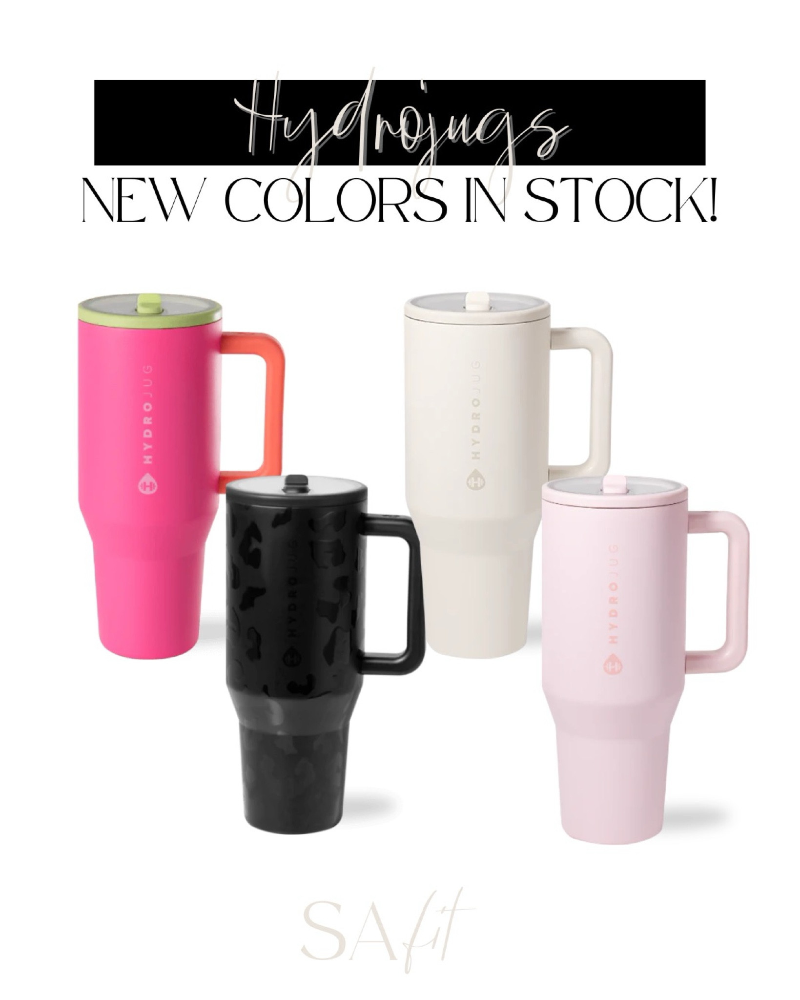 Hydrojug 40oz are back in stock with new colors! Love the neon for spring! 

#LTKFitness #LTKFindsUnder50