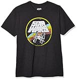 STAR WARS Classic Logo and Tie Fighter Men's Short Sleeve T-Shirt | Amazon (US)