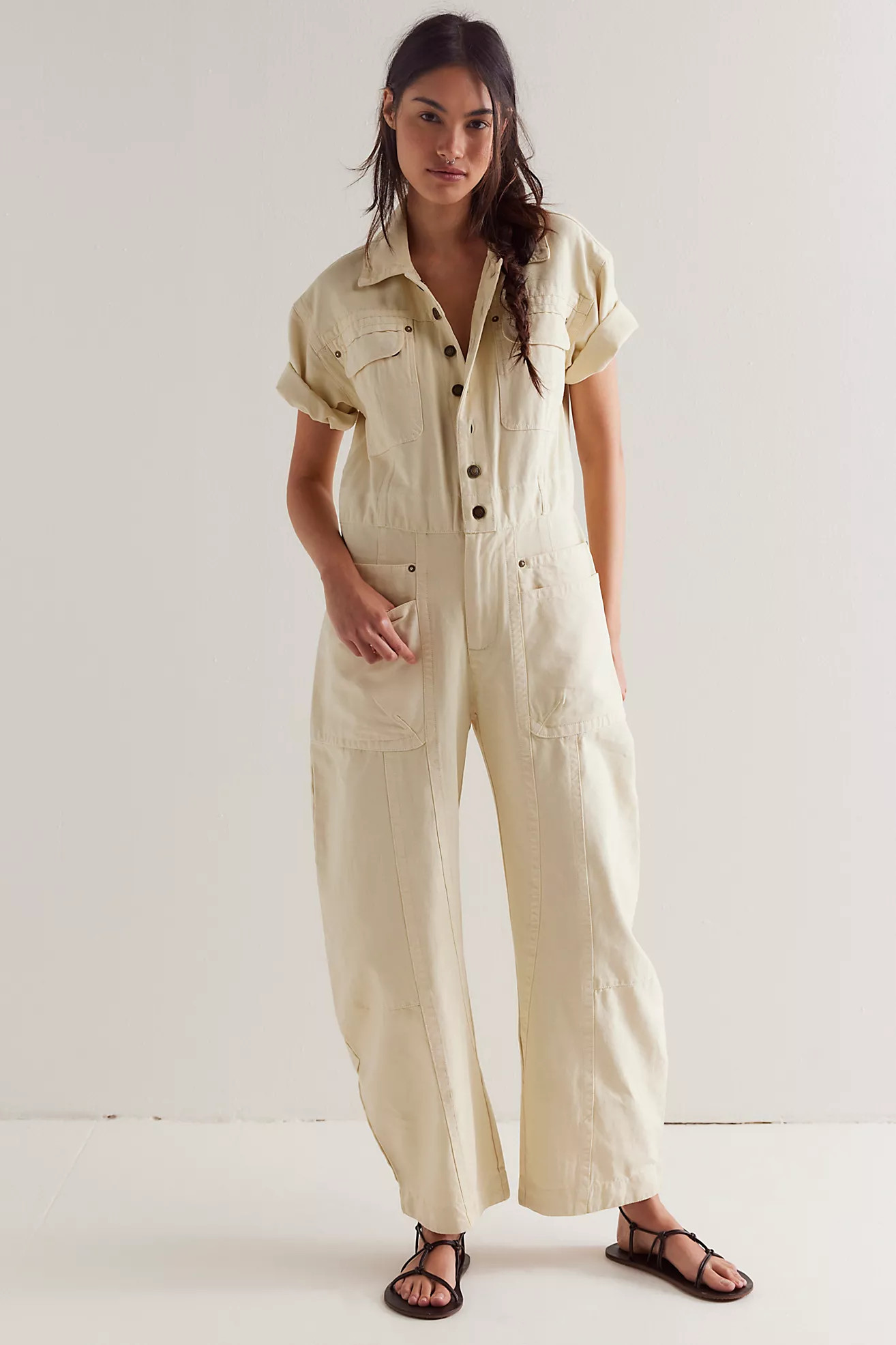 We The Free Maxie Washed Coverall | Free People (Global - UK&FR Excluded)