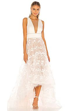 Bronx and Banco Fiona Bridal Gown in White from Revolve.com | Revolve Clothing (Global)