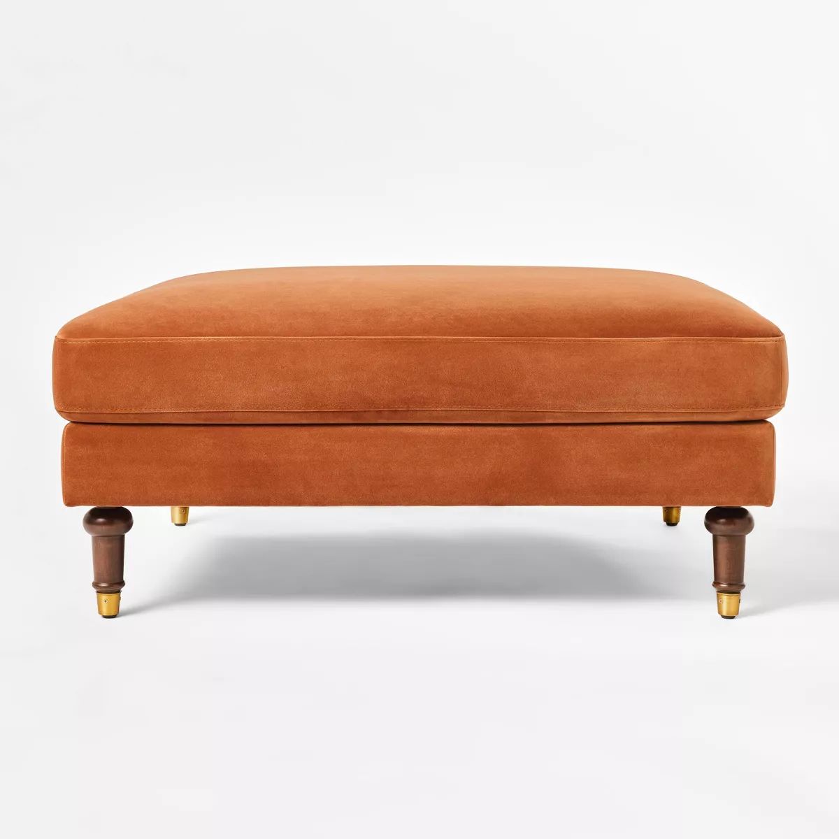 Mercer Cocktail Ottoman Rust - Threshold™ designed with Studio McGee | Target