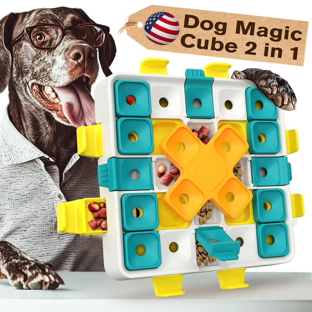 KADTC Puzzle Toys Level 2 in 1 Advance Educational For Smart Small/Medium/Large Dogs Intelligence... | Amazon (US)