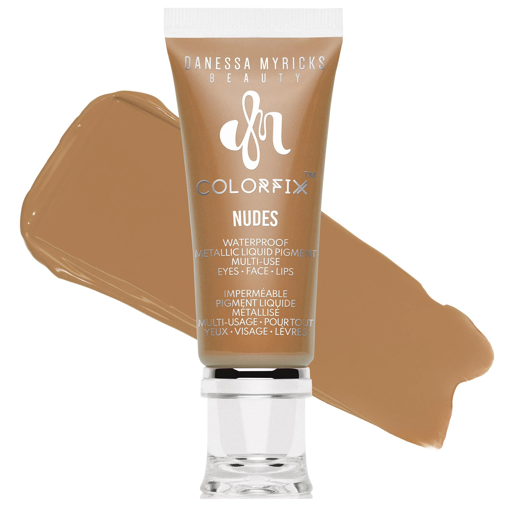 Danessa Myricks Beauty Colorfix - Multi-Use Eye, Cheek & Lip Waterproof Liquid Pigment Nude 7 0.34 oz / 10 mL | Sephora (US)
