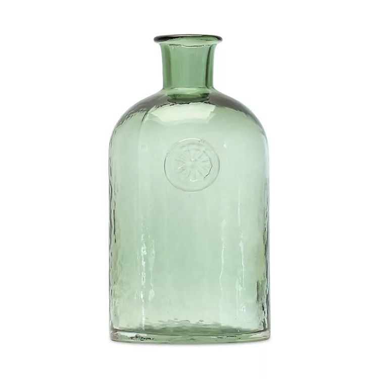 New! Green Glass Bottleneck Vase | Kirkland's Home