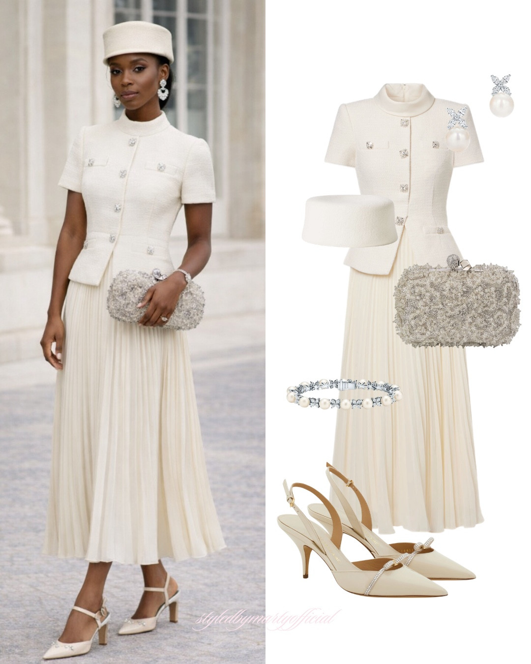 
Feminine outfit, elegant outfit, spring outfit, spring dress, classy outfit, preppy outfit, preppy dress, romantic dress, romantic outfit, white dress, ivory dress, mini dress, tweed dress, tweed jacket, spring out wear, spring coat, 

#LTKOver40 #LTKootd #LTKSeasonal