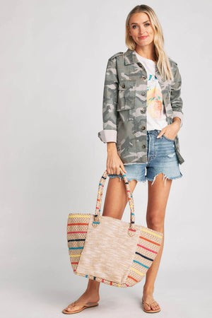 Thread and Supply Camo Cambria Jacket | Social Threads