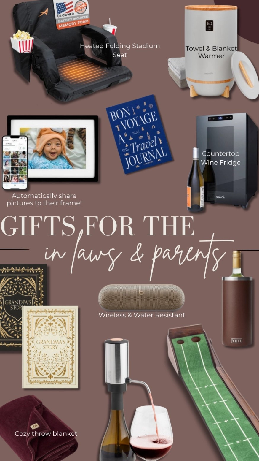 Gifts for the parents & in laws 🎁



#LTKFindsUnder100 #LTKGiftGuide #LTKSaleAlert