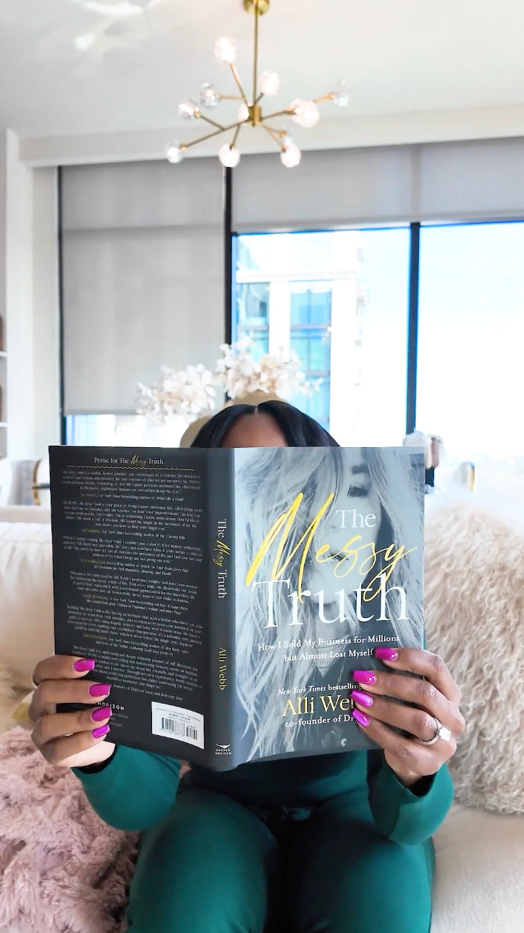 Lounge set + a good read 📖
"The Messy Truth: How I Sold My Business for Millions but Almost Lost Myself"
#LTKBooks 

 