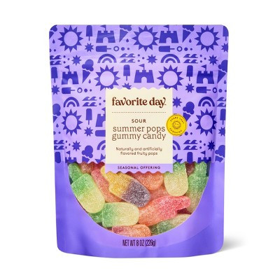 Summer Pops Sour Gummy Candy - 8oz - Favorite Day™ | Target