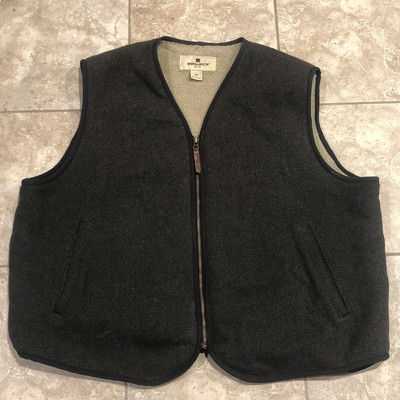 Vintage Woolrich Mens XL Heavy Duty Vest with Sherpa Lining - Extra Large 26x18 | eBay US