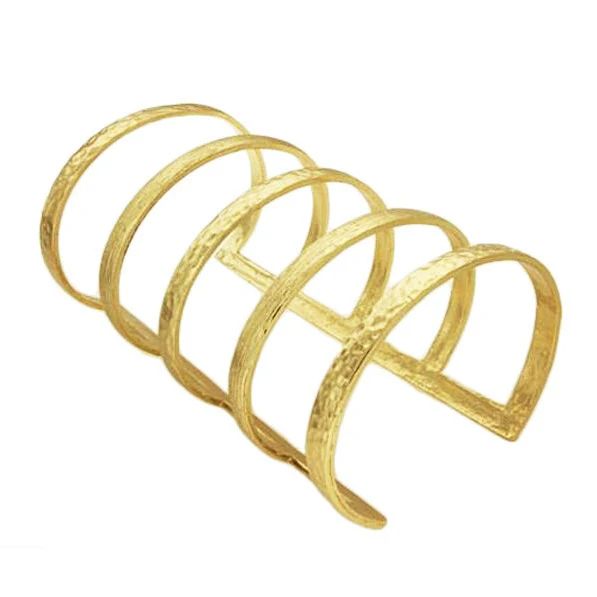5 Row Cuff Bracelet | Jennifer Miller Jewelry
