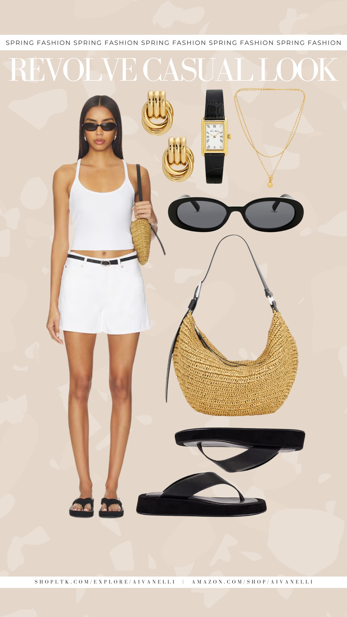 Revolve summer casual look

linen shorts neutral tank outfit
oversized button down denim shorts look
white tee relaxed jeans casual vibe
matching lounge set sneakers outfit
flowy sundress flat sandals everyday style
athleisure biker shorts oversized tee fit
cotton midi skirt cropped tank combo
denim cutoffs graphic tee effortless outfit
lightweight jumpsuit casual daytime look

#LTKootd #LTKSeasonal #LTKSaleAlert