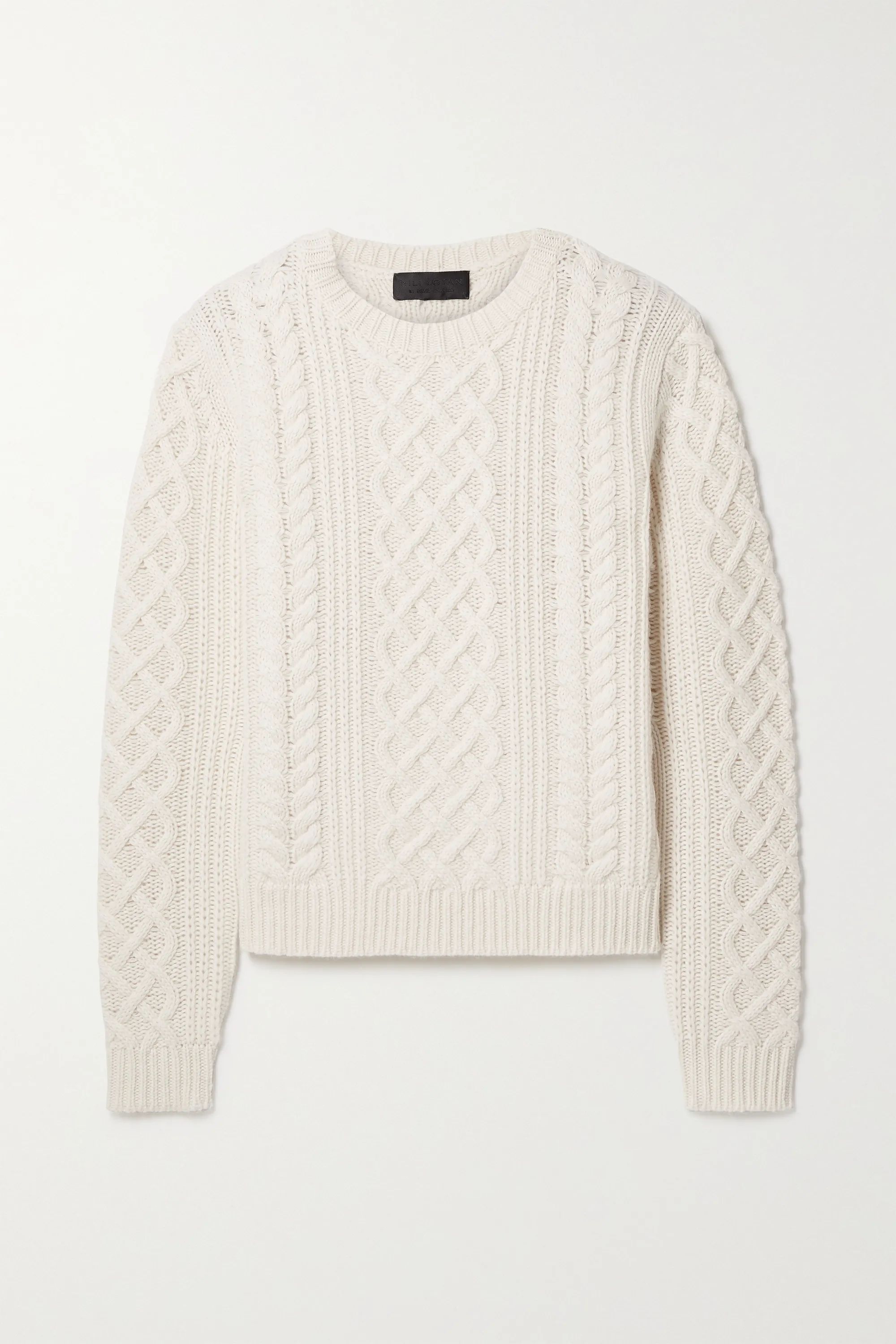 Jodelle cable-knit cashmere sweater | NET-A-PORTER (US)