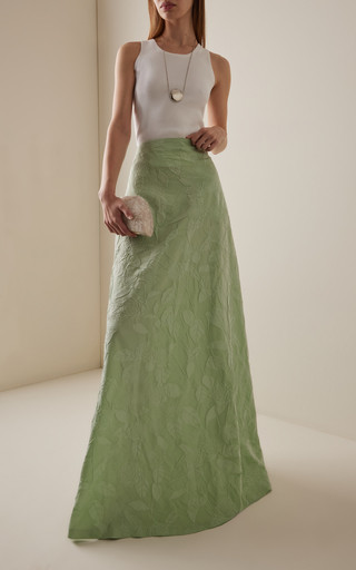Caswell Jacquard Maxi Skirt | Moda Operandi (Global)
