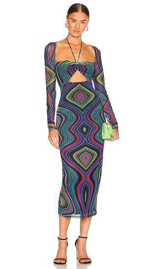 Zoya Dress in Electric Swirl | Revolve Clothing (Global)