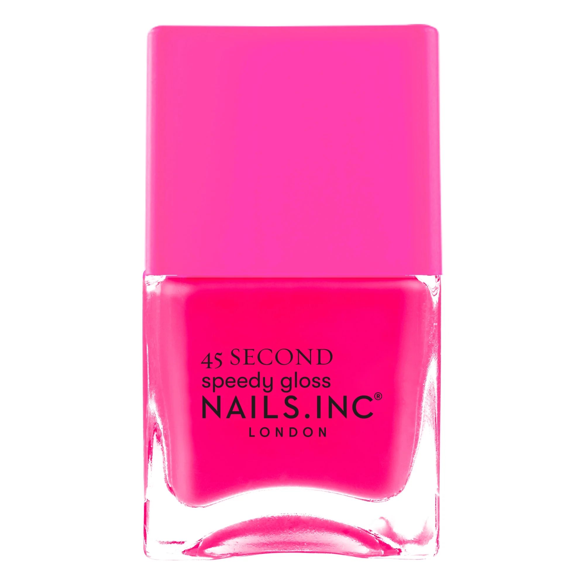 Nails.INC Quick Drying Nail Polish, Blake, Hot Pink, 0.47 fl oz | Walmart (US)