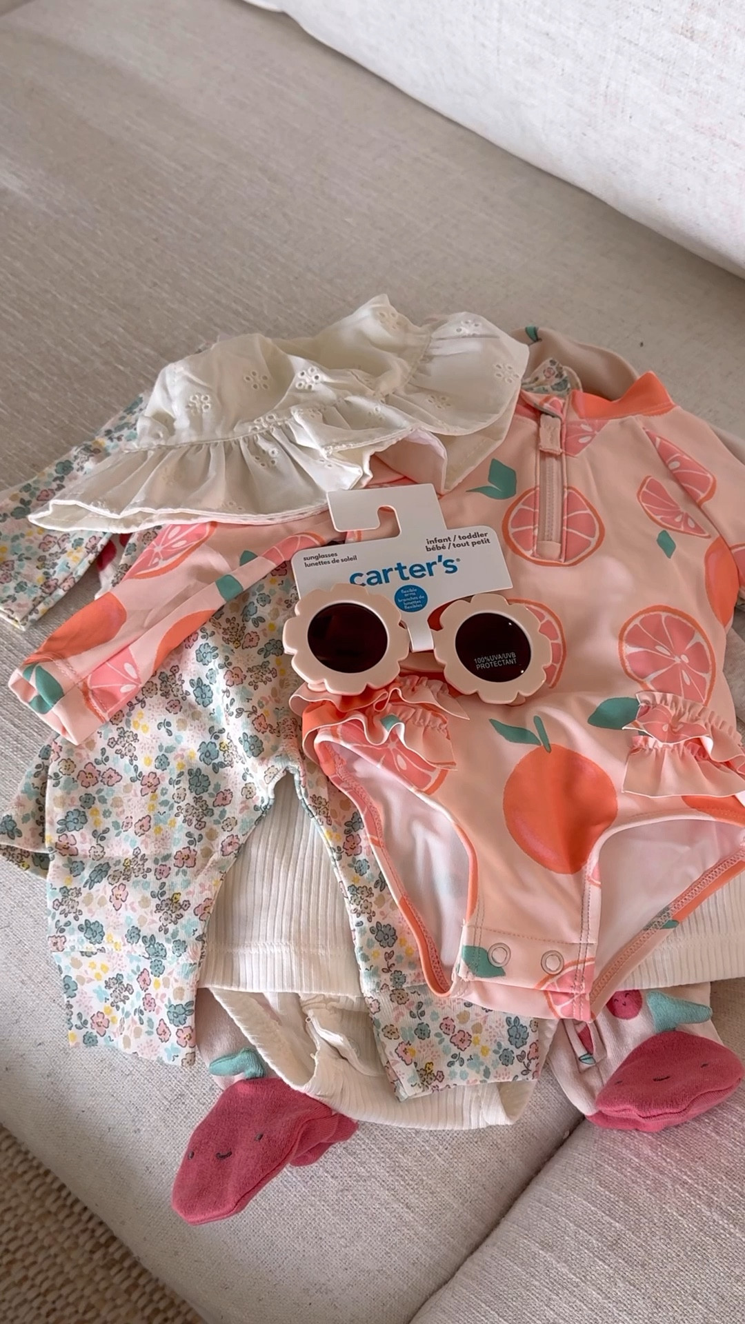 Recent Carter’s order for Banksy girl🥰 some Easter outfit contenders, the cutest two piece set, a 🍒 onesie and a swimsuit! 



#LTKBaby #LTKWatchNow