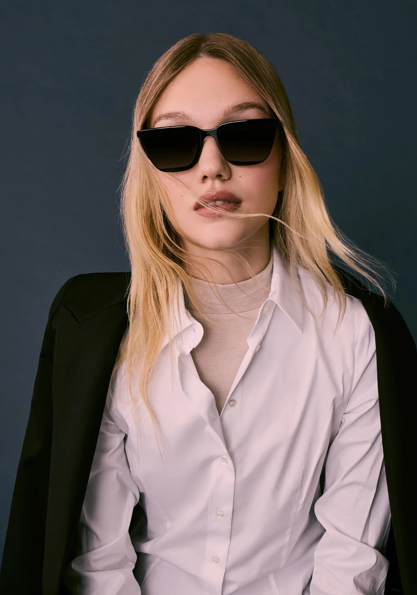 Black + Black and Crystal | KREWE Eyewear